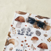 ウッドランドアニマルズボーイカラー ビーチタオル (インサイチュ)