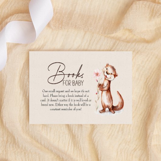 ウッドランドアニマルズボーホーブック赤ちゃんシャワー ノートカード