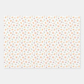 ウッドランドアニマルズ秋 ラッピングペーパーシート (正面)