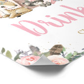 ウッドランドアニマルトライバルボホフローラドリンク応援 ポスター (角)