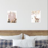 ウッドランドアニマルポートレット子供部屋 (寝室)