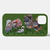 ウッドランドアニマルiPadミニケース Case-Mate iPhoneケース (裏面 (横))