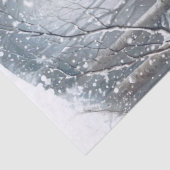 ウッドランドウィンターキツネ 薄葉紙 (詳細)