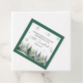 ウッドランドウィンターワンダーランドメッセージカード フェイバータグ (インサイチュ)