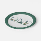 ウッドランドウィンターワンダーランド紙プレート ペーパープレート (アングル)