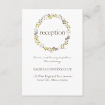 ウッドランドウェディングレセプションマップ