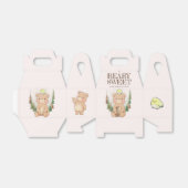 ウッドランドウォーターカラーベビーベア誕生日 フェイバーボックス (折り畳みなし)