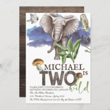 ウッドランドエレファントウォーターカラー第2誕生日