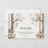 ウッドランドエンチャント サンキューカード (正面)