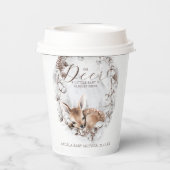 ウッドランドオーディアウィンターベイビーシャワー 紙コップ (裏面)