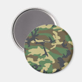 ウッドランドカモフラージュデザイン マグネット (正面/裏面)