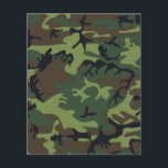 ウッドランドカモフラージュ2 チラシ<br><div class="desc">ウッドランド迷彩模様。</div>