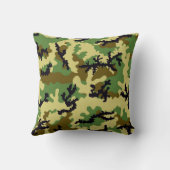 ウッドランドカモフラージュ クッション (裏面)