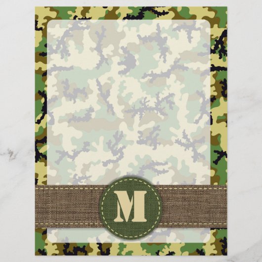 ウッドランドカモフラージュ チラシ (正面)