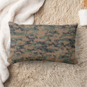 ウッドランドカモフラージュ（デジタル） ランバークッション (ブランケット)