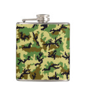 ウッドランドカモフラージュ フラスク (正面)