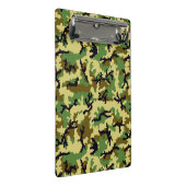 ウッドランドカモフラージュ ミニクリップボード (アングル)