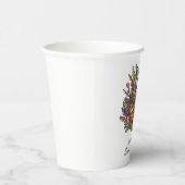 ウッドランドカラフルウルフベビーシャワー 紙コップ (右)