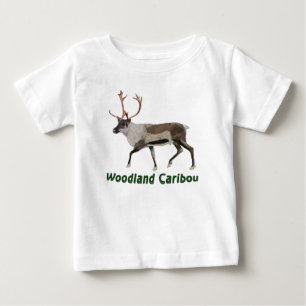 ウッドランドカリボウ ベビーTシャツ