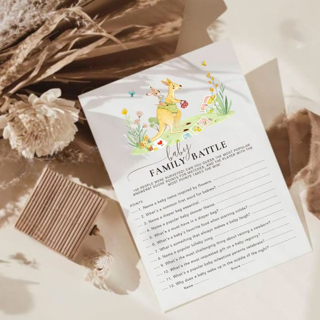 ウッドランドカンガルーベビーファミリーバトルゲーム (クリエイターアップロード済み)