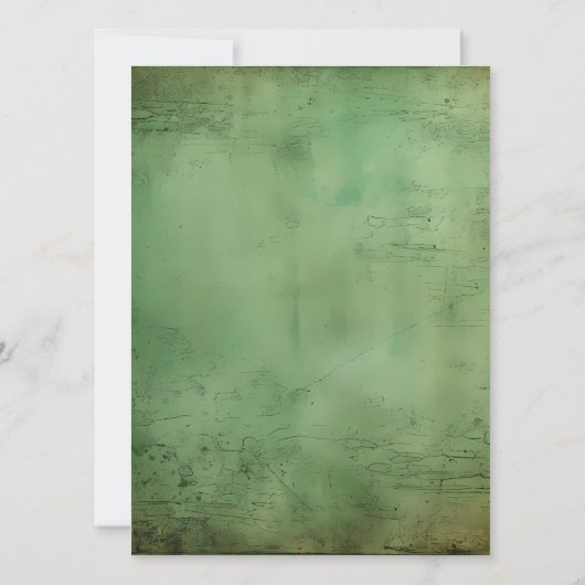 ウッドランドガーランド妖精フラットアナウンスメントカード 案内状 (裏面)