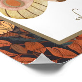 ウッドランドガ自然スフローラウォールアート ポスター (角)