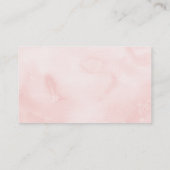 ウッドランドキツネおむつラッフル招待状筐体 エンクロージャーカード (裏面)