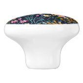 ウッドランドキツネお洒落コテージコア セラミックノブ (側面)