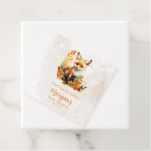 ウッドランドキツネかわいい赤ちゃんシャワー フェイバータグ (インサイチュ)