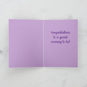 ウッドランドキツネと花ハッピーシャワーカード カード (内部)