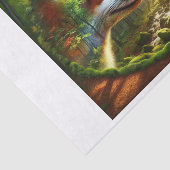 ウッドランドキツネインザフォレストデカッページ紙 薄葉紙 (詳細)