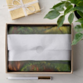 ウッドランドキツネインザフォレストデカッページ紙 薄葉紙 (ギフト)