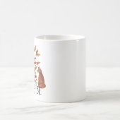 ウッドランドキツネスピリットマグ コーヒーマグカップ (中央)