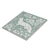 ウッドランドキツネセージグリーンフローラ自然デザイン タイル (側面)