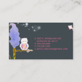 ウッドランドキツネデイサービスセンター名刺 名刺 (裏面)