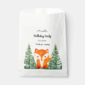 ウッドランドキツネバースデーパーティーフォレスト フェイバーバッグ (正面)