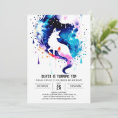 ウッドランドキツネフロリック誕生日 招待状 (スタンド正面)