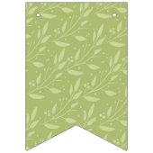 ウッドランドキツネベイビーシャワー束フラッグ バンティングフラッグ (第2の旗)