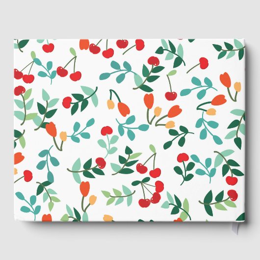 ウッドランドキツネベビーシャワーゲストブック ゲストブック (裏面)