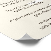 ウッドランドキツネベビーシャワーベビー ポスター (角)