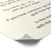 ウッドランドキツネ男の子の赤ちゃんシャワー言わないベビーゲーム ポスター (角)