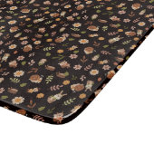 ウッドランドキツネ秋テーマダーク カッティングボード (角)