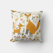 ウッドランドキツネ クッション (正面)