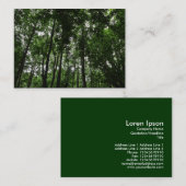 ウッドランドキャノピー02 名刺 (正面/裏面)