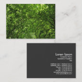 ウッドランドキャノピー 名刺 (正面/裏面)