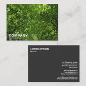 ウッドランドキャノピー 名刺 (正面/裏面)