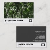 ウッドランドキャノピー 名刺 (正面/裏面)