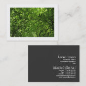 ウッドランドキャノピ縁どー() 名刺 (正面/裏面)