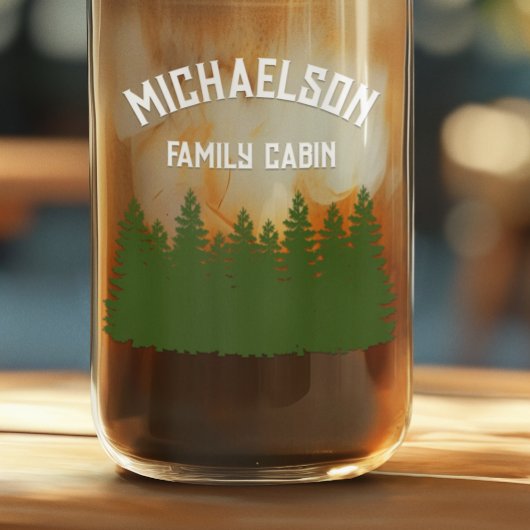 ウッドランドキャビン ガラス缶