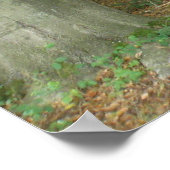 ウッドランドクリアリングプリント ポスター (角)